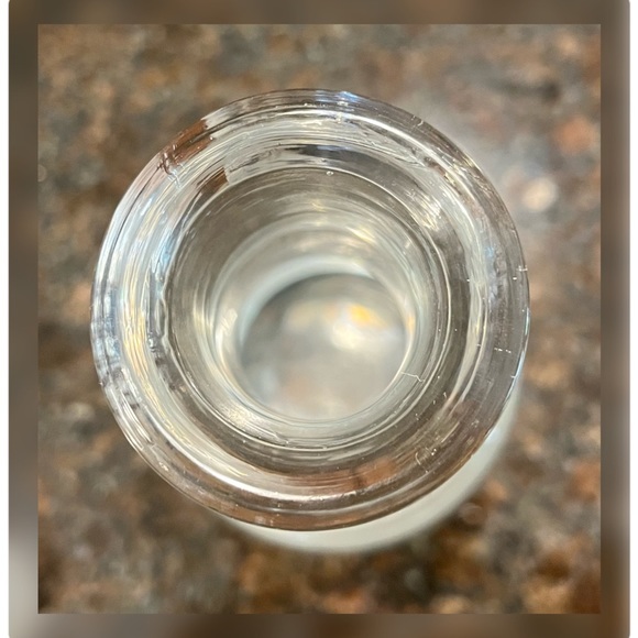 Etched Clear Glass Decanter-Matching Glasses Sold Separately - Picture 5 of 5